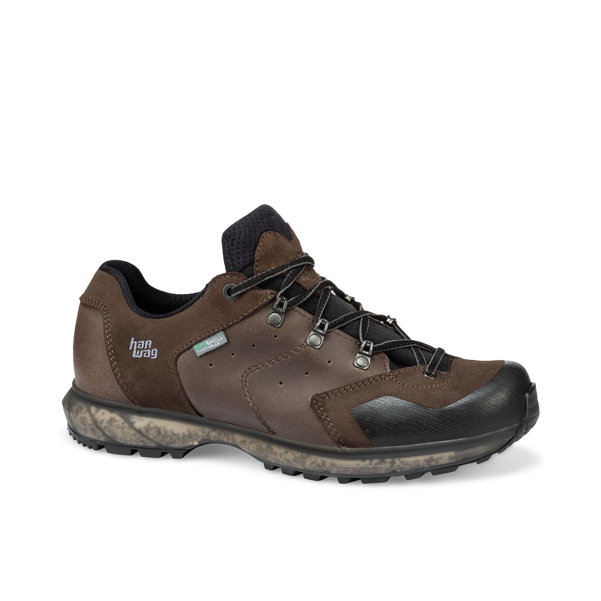 Hanwag Men's Tarso Low ES Hiking Shoes Brown/Black QIUAO1470